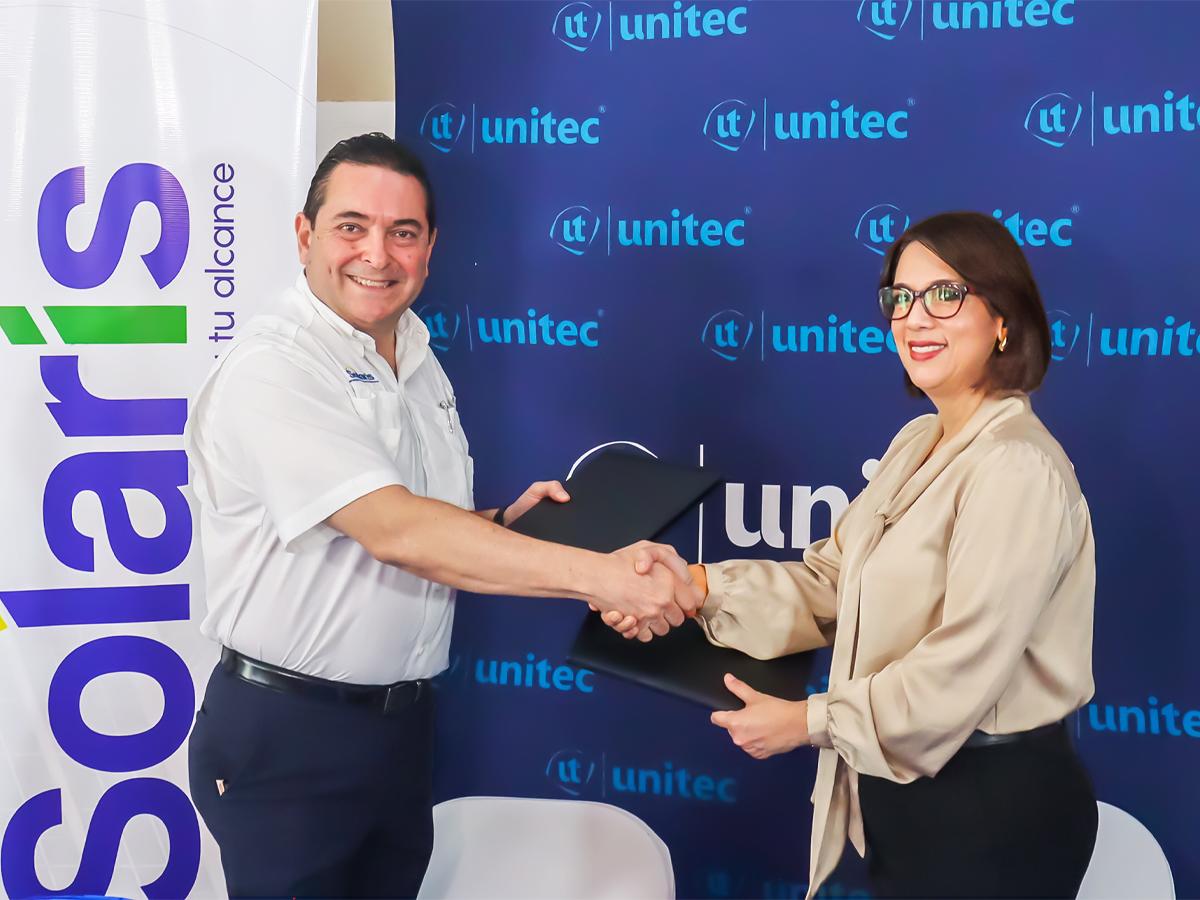 Unitec y Solaris firman convenio para promover la energía sostenible en sus campus