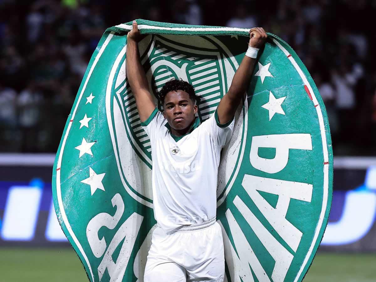 Endrick se bajó del avión tras brillar con Brasil y metió al Palmeiras en una final
