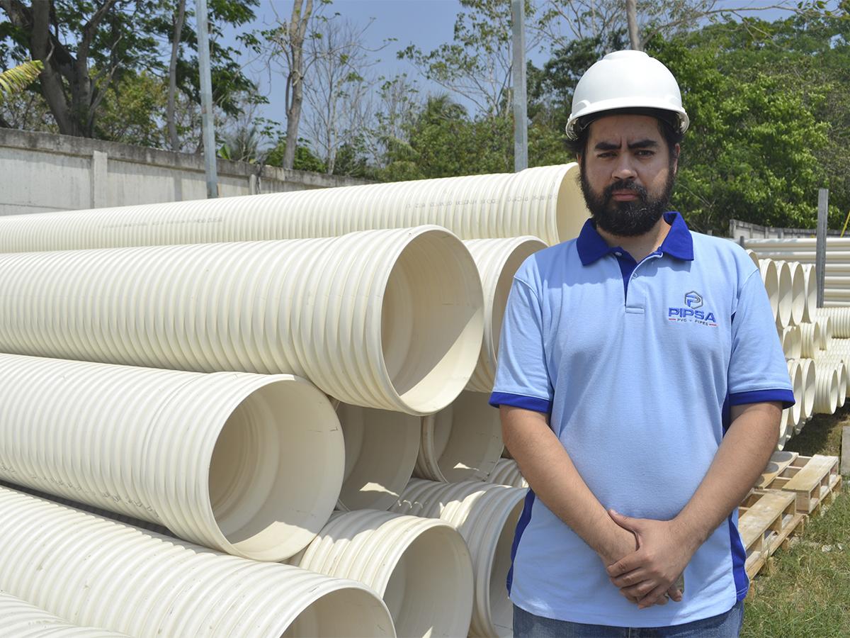Daniel Rivera, gerente de Calidad de PIPSA PVC.