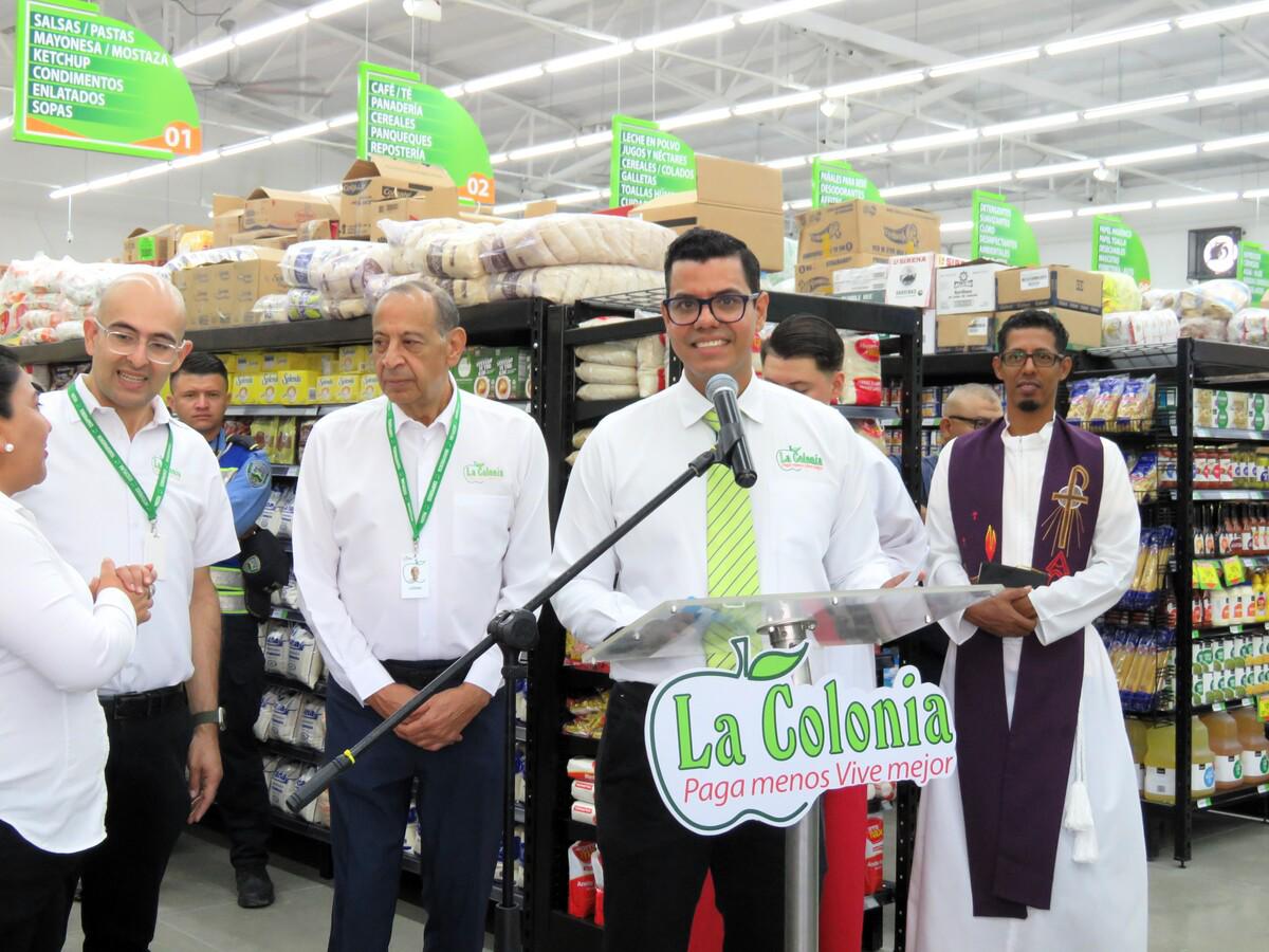 Miguel Vargas, coordinador de Mercadeo de Supermercados La Colonia en la zona norte.