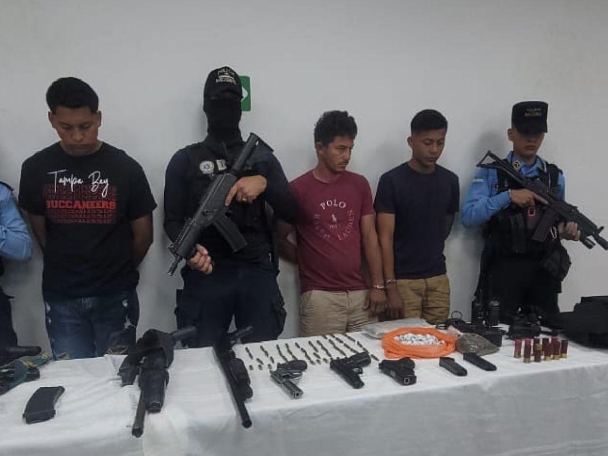 Arrestan a cinco miembros de la banda “La Kleivona” en El Progreso