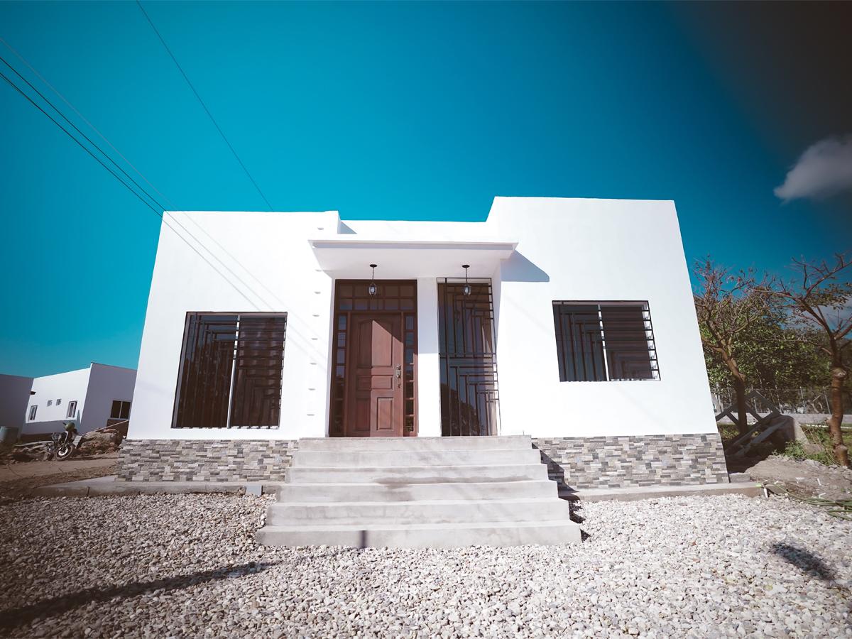 La nueva casa de María Ninfa Zerón está ubicada en Residencial La Estancia, Villa Verde, en la ciudad de Gracias, Lempira.