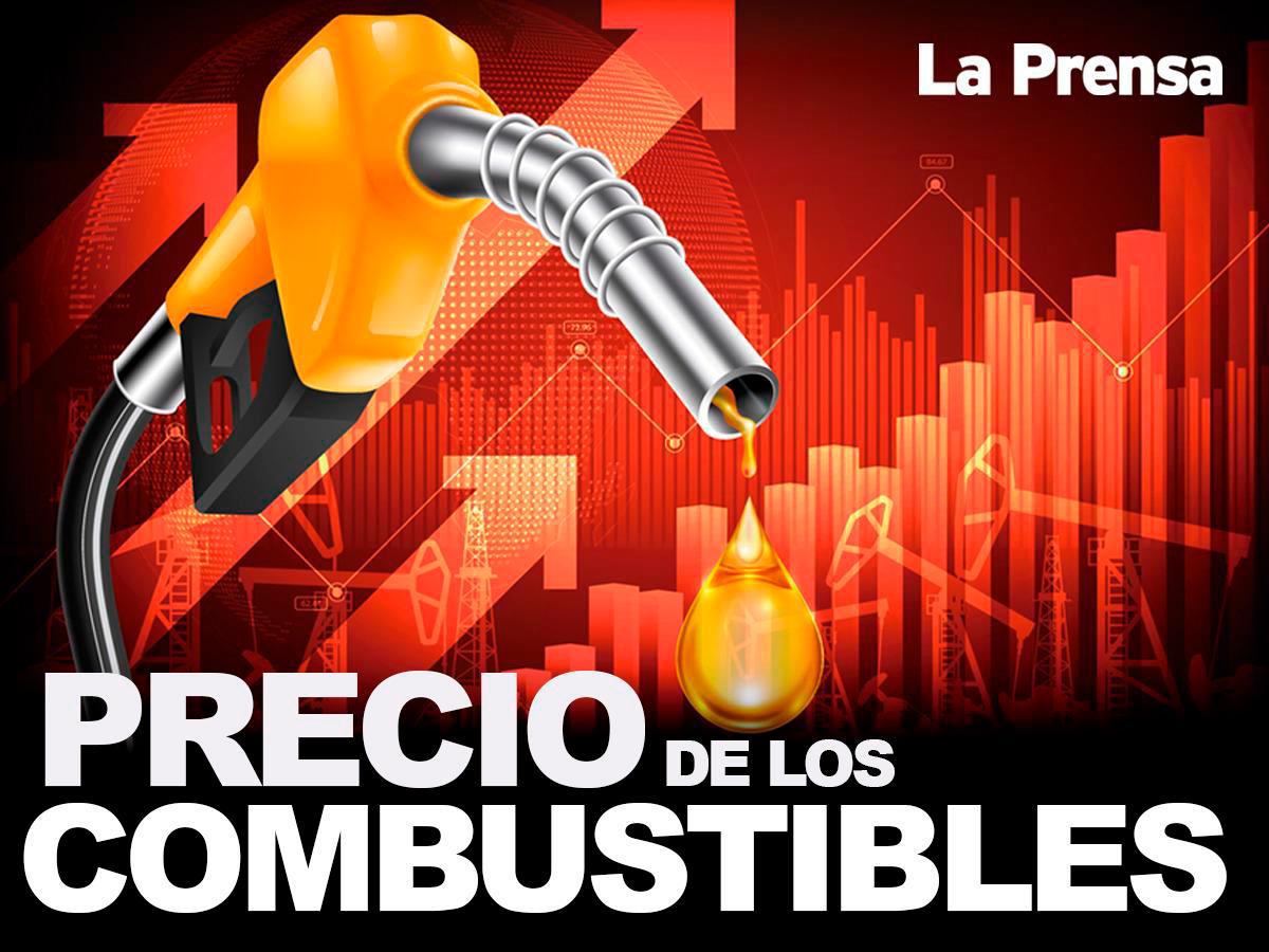 Precio de la gasolina superior en los departamentos de Honduras