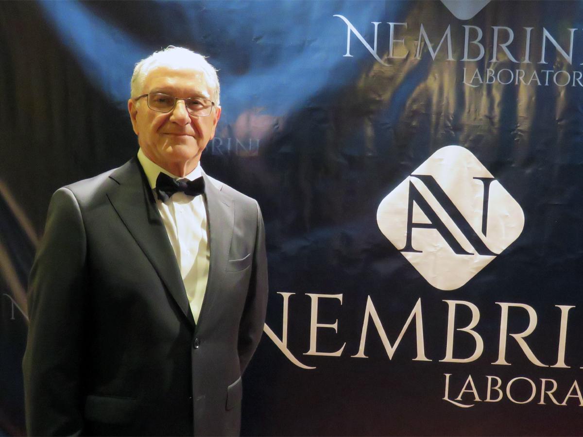 Aurelio Nembrini, gerente general y fundador de Nembrini Laboratori.