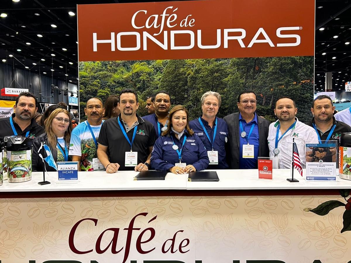 USAID Honduras y Agronegocios Sostenibles presentes en la Specialty Coffee Expo 2024