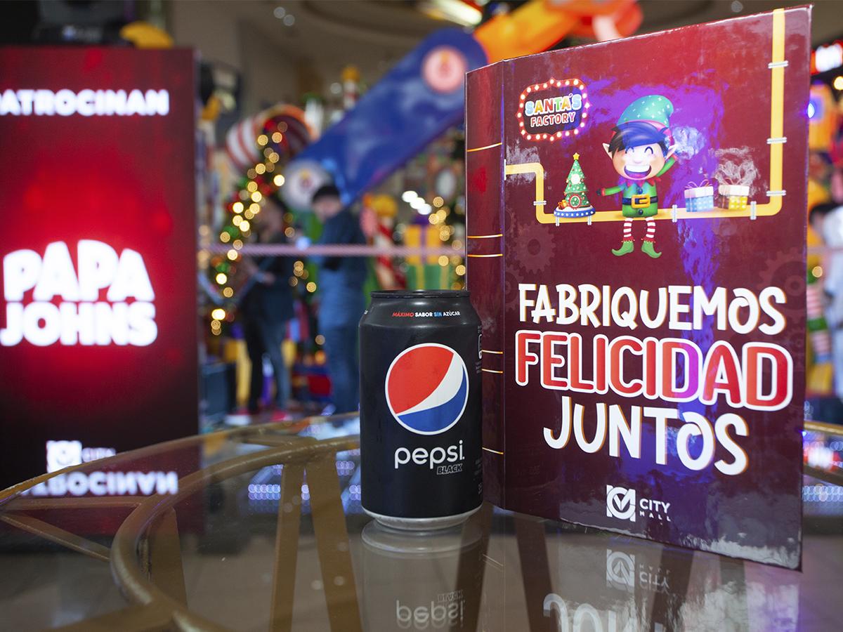 El sabor de Pepsi estuvo presente en el evento.
