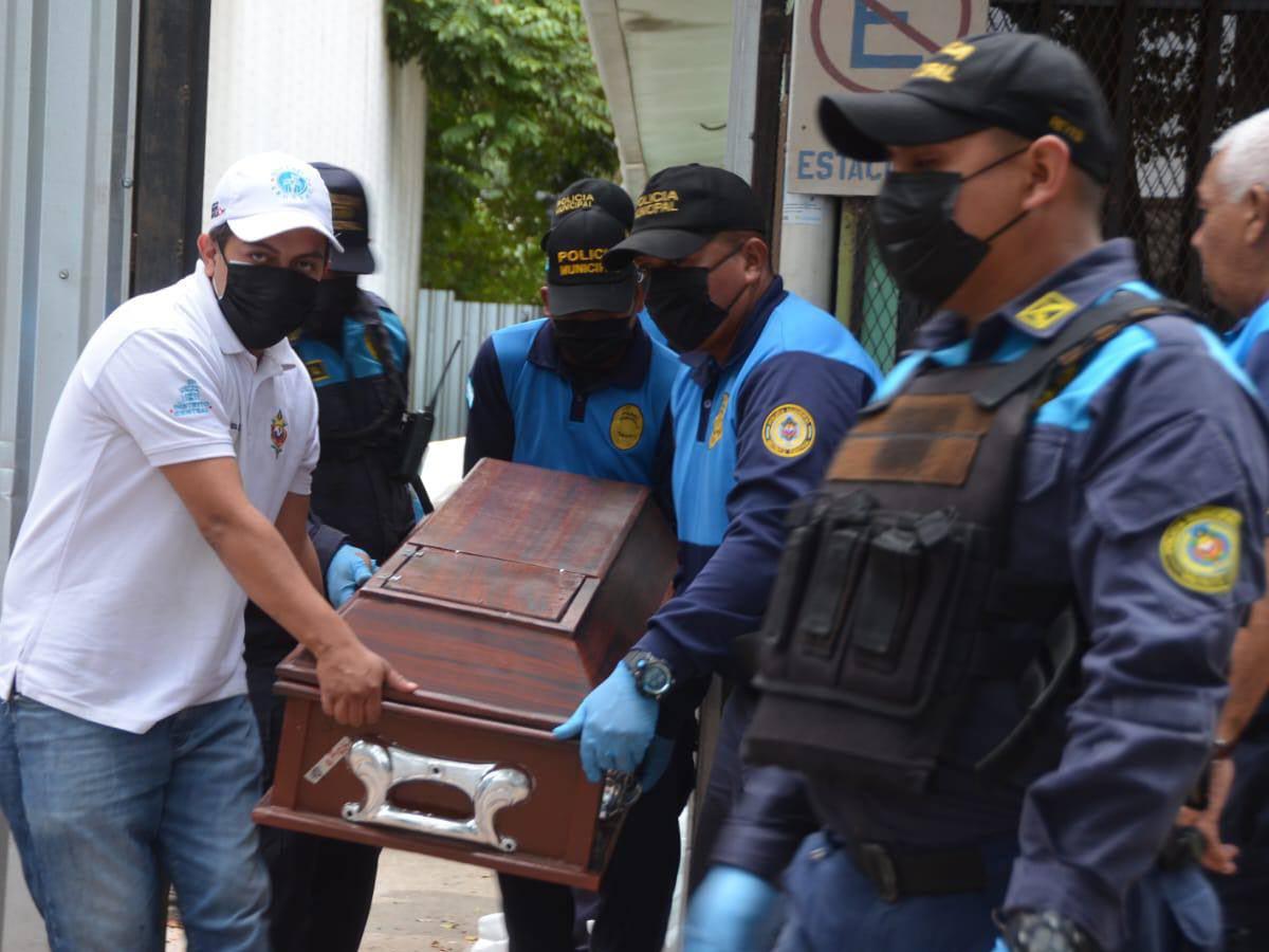 Entregan cuerpos de familia que murió en incendio en Tegucigalpa
