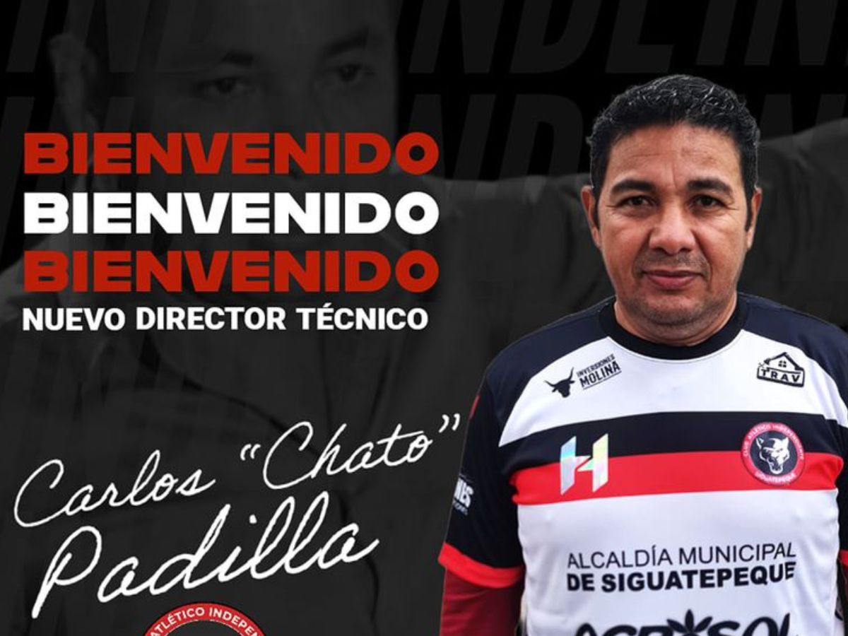 Carlos Chato Padilla fue anunciado como nuevo entrenador de Independiente.
