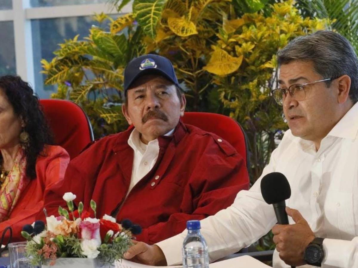 $!Juan Orlando Hernández visitó a Daniel Ortega en varias ocasiones durante los ocho años que fue presidente de Honduras, entre 2014 y 2022.
