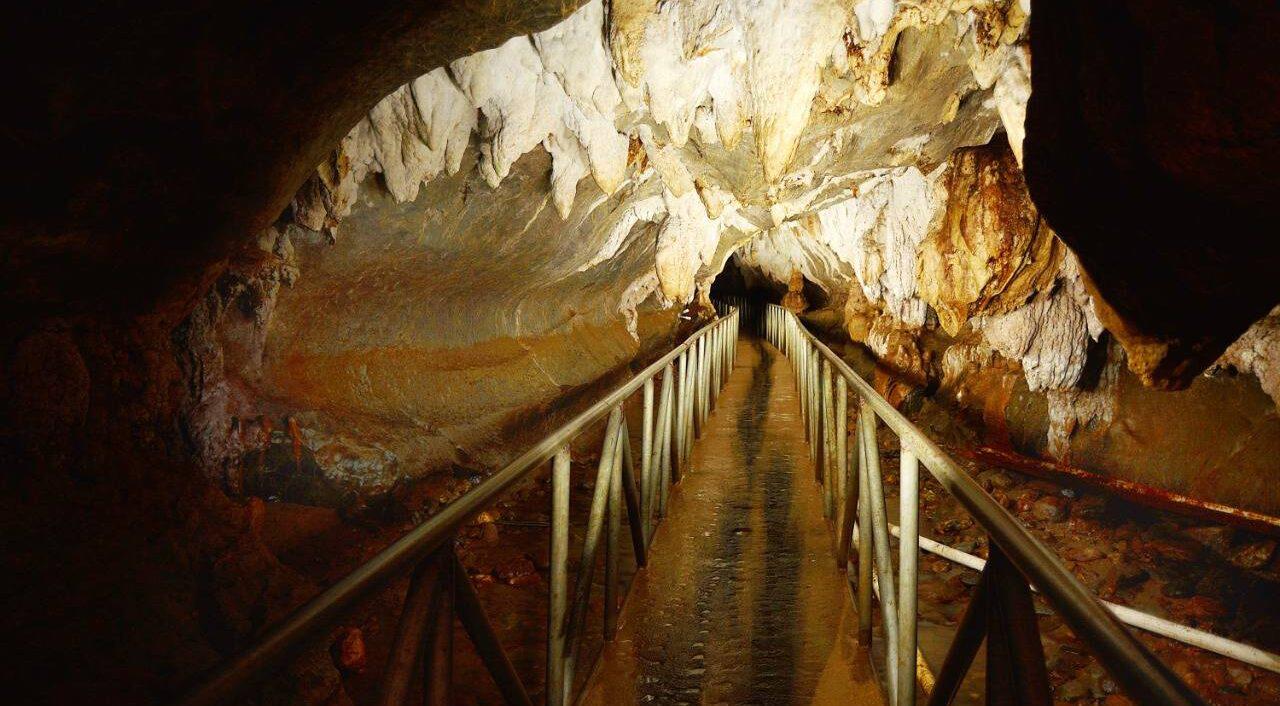 $!Así se ve desde el interior de las misteriosas Cuevas de Talgua, ubicadas en el departamento de Olancho.
