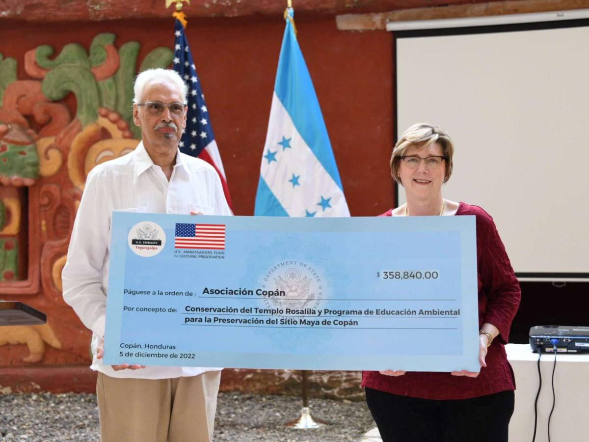 Estados Unidos contribuirá con la preservación del Templo Rosalila
