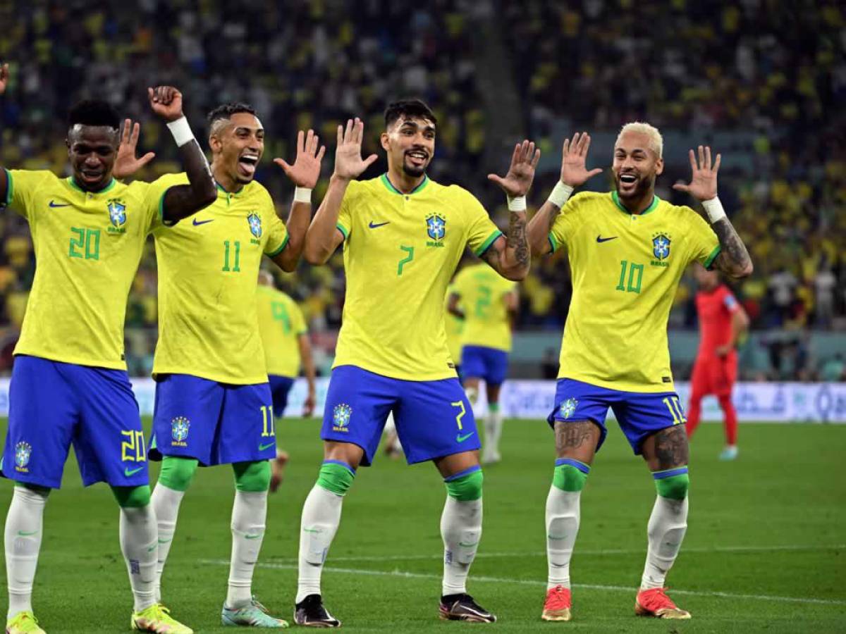Brasil le presenta su ‘jogo bonito’ a Corea y avanza a cuartos