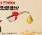 Precio de los combustibles el lunes 22 de abril de 2024 en San Pedro Sula, Tegucigalpa y otras ciudades de Honduras.
