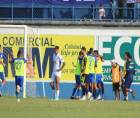 André Orellana es uno de los zagueros del Olimpia en el duelo ante Potros.