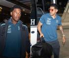 Luis Palma y Dereck Moncada encabezan la delegación de la Selección de Honduras que viajó a Estados Unidos.