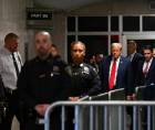 El juicio contra Trump se celebra bajo fuertes medidas de seguridad en Nueva York.