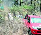 Personal de Medicina Forense levantó el cadáver del taxista.