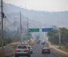 Tegucigalpa amaneció con una densa capa de humo.