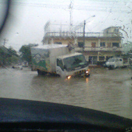 Fotos: Tormenta inunda varias zonas del norte de Honduras