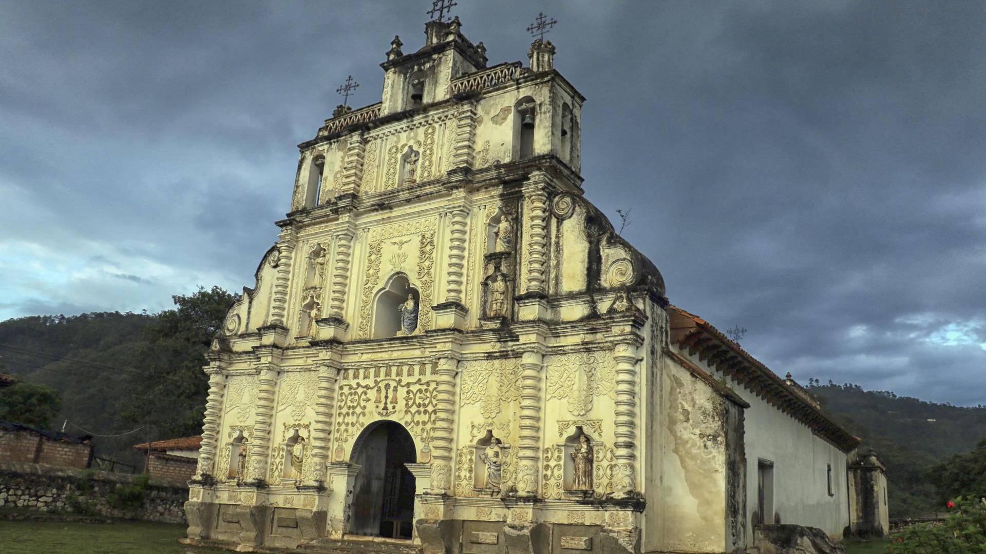$!En Lempira se sitúa la iglesia colonial de San Manuel de Colohete, una de las más antiguas de Honduras.