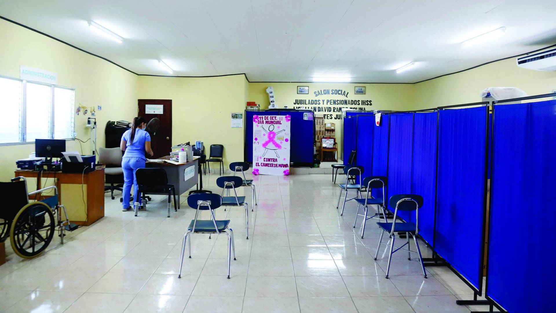 $!Desde abril los derechohabientes no reciben atención médica en Puerto Cortés.