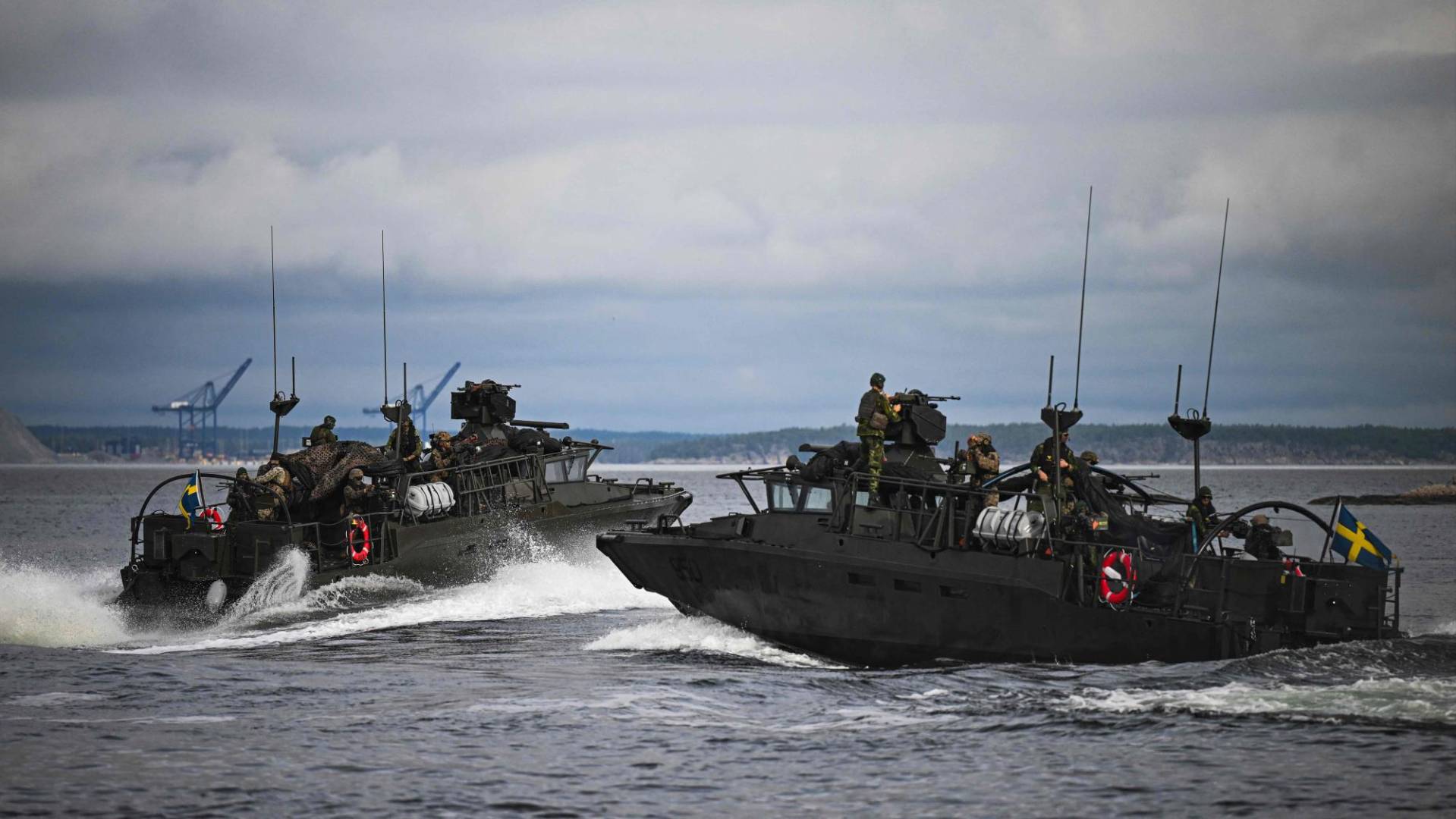 $!La OTAN está realizando un gran ejercicio militar. La Armada sueca y marines de EU entrenando en septiembre.