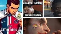 El Barcelona fue eliminado por el PSG en los cuartos de final de la Champions League y las redes estallaron con memes.