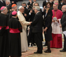 Personalidades y curiosidades de la misa del papa Francisco