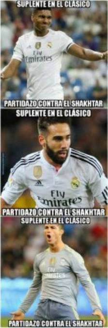 Todos los que no jugaron el clásico ante el Barcelona lo han hecho bien contra el Shakhtar.