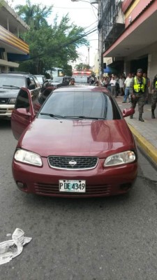 Capturan a tres supuestos asaltantes en el centro de San Pedro Sula