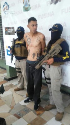 Capturan a cabecilla de la pandilla 18 en San Pedro Sula