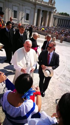 Banda Juvenil 504 toca ante el Papa Francisco en el Vaticano