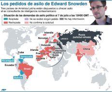 La América Latina más antagónica con EUA acude al rescate de Snowden