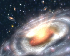 Descubren agujero negro 450 millones de veces más que el Sol