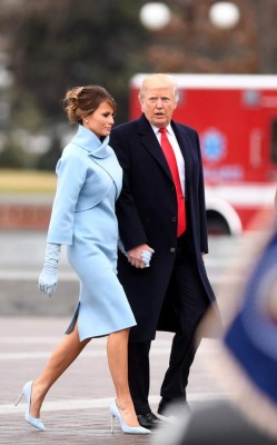 El desaire de Trump a su esposa Melania