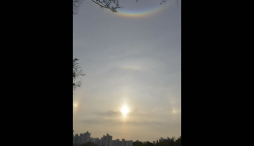 Aparición de tres soles y un arco iris despierta temor por fin del mundo