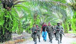 Militares toman control de la finca Bolero 1 y 2 del Bajo Aguán