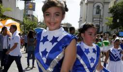 Escolares recuerdan con alegría la independencia de Honduras