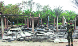 Militares toman control de la finca Bolero 1 y 2 del Bajo Aguán