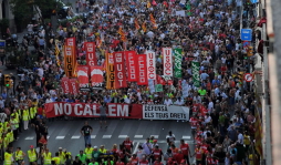 Masivo rechazo a plan de austeridad en España