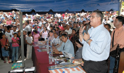 Caravana fue todo un éxito en La Campa