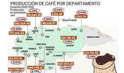 Exportación de café suma 6.1 millones de quintales