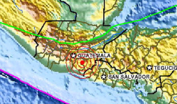 Temor se apodera de pueblo guatemalteco por fuertes sismos