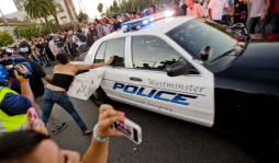 Protestas por muerte de dos hispanos a manos de policías