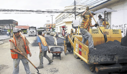 Repavimentarán vías del distrito central de negocios