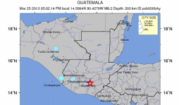 Sismo de 6.2 remece Guatemala; no reportan daños
