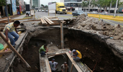 Se produce nueva falla en avenida sampedrana