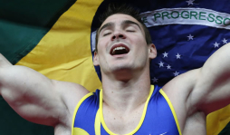 Gimnasta da a Brasil su primer oro en Londres