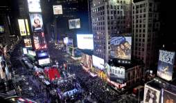 Times Square ya está lista para dar la bienvenida al 2013