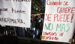 Realizan múltiples protestas en San Pedro Sula y Tegucigalpa